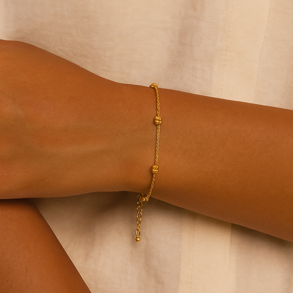Gold Plated Bracelet -  The Golden Grace Bracelet