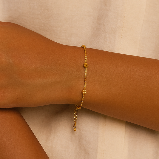 Gold Plated Bracelet -  The Golden Grace Bracelet