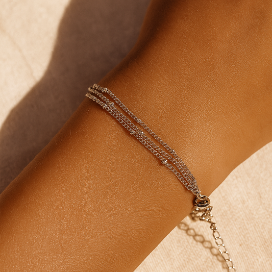 Triplet Bracelet sterling silver